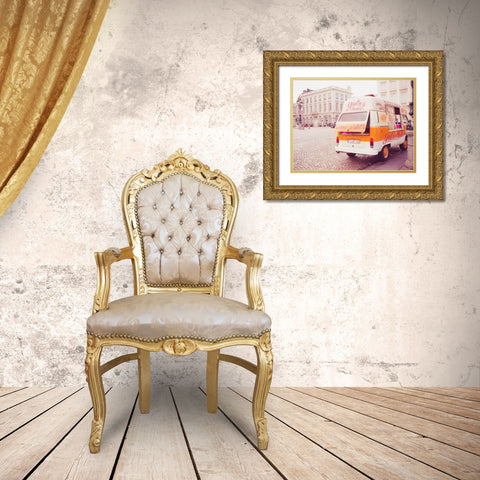 European Charms I Gold Ornate Wood Framed Art Print with Double Matting by Quintero, Sonja