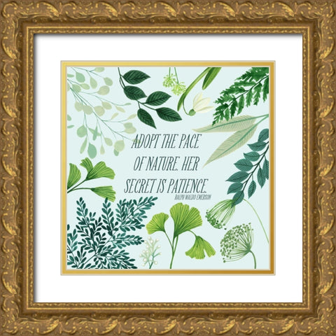 Natural Bliss II Gold Ornate Wood Framed Art Print with Double Matting by Popp, Grace