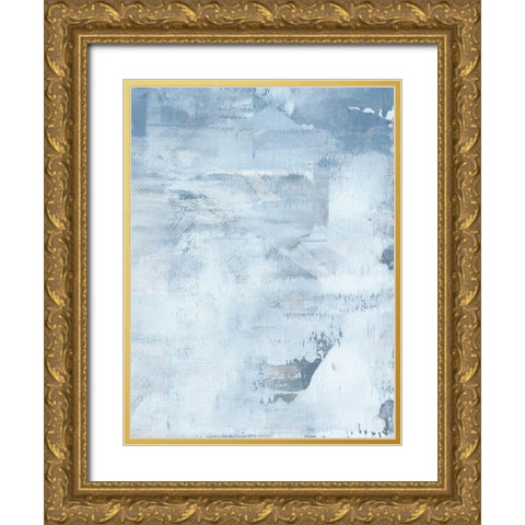 Permafrost I Gold Ornate Wood Framed Art Print with Double Matting by Green, Jacob