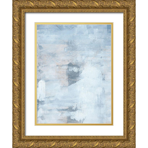 Permafrost II Gold Ornate Wood Framed Art Print with Double Matting by Green, Jacob