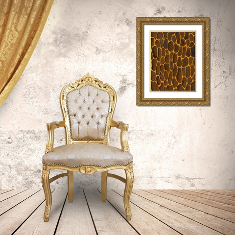 Of the Wild Patterns I Gold Ornate Wood Framed Art Print with Double Matting by Moore, Regina
