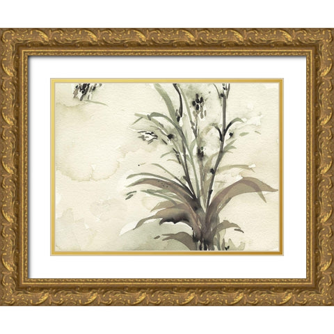 Plant of the Age I Gold Ornate Wood Framed Art Print with Double Matting by Dixon, Samuel