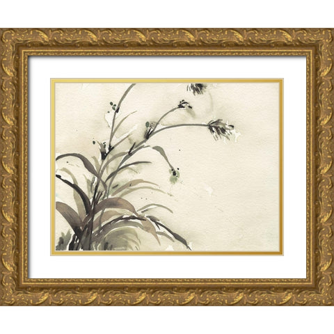 Plant of the Age II Gold Ornate Wood Framed Art Print with Double Matting by Dixon, Samuel