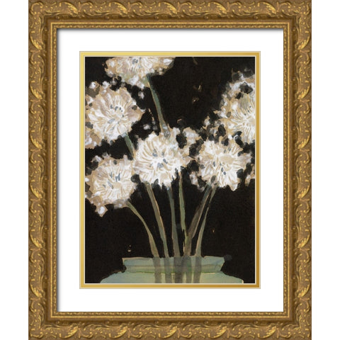 Dandy Lions I Gold Ornate Wood Framed Art Print with Double Matting by Dixon, Samuel