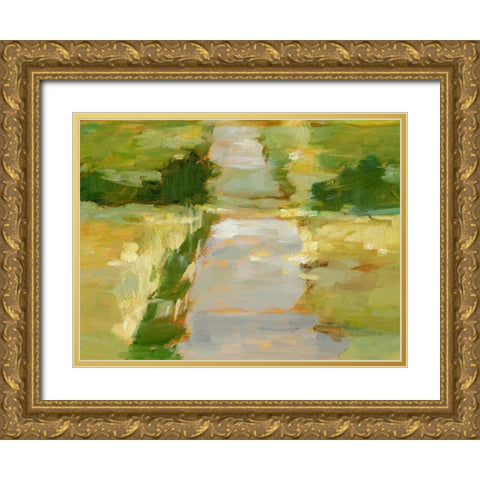 Over the Horizon I Gold Ornate Wood Framed Art Print with Double Matting by Harper, Ethan