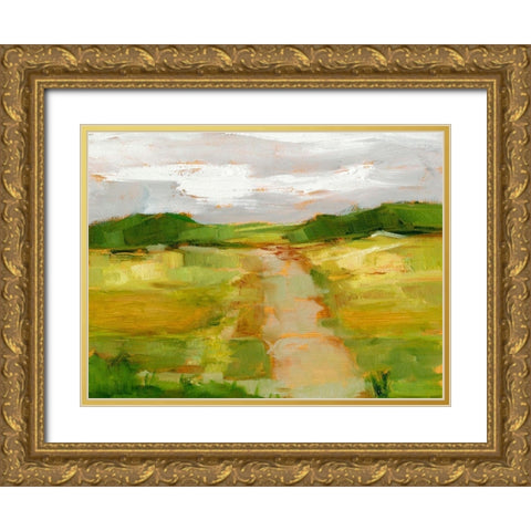 Over the Horizon III Gold Ornate Wood Framed Art Print with Double Matting by Harper, Ethan