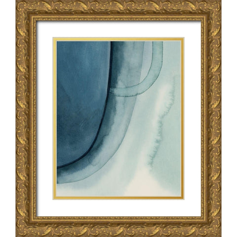 Spools I Gold Ornate Wood Framed Art Print with Double Matting by Popp, Grace