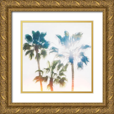 Palmetto IV Gold Ornate Wood Framed Art Print with Double Matting by Hartson-Weddle, Ryan