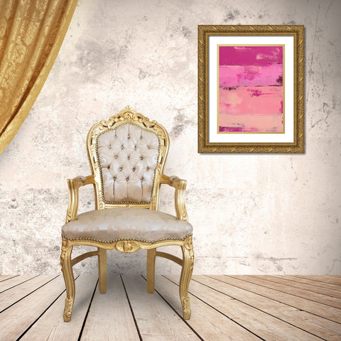 Sweet Heart Hotel II Gold Ornate Wood Framed Art Print with Double Matting by Ashley, Erin