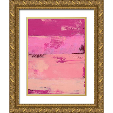 Sweet Heart Hotel II Gold Ornate Wood Framed Art Print with Double Matting by Ashley, Erin