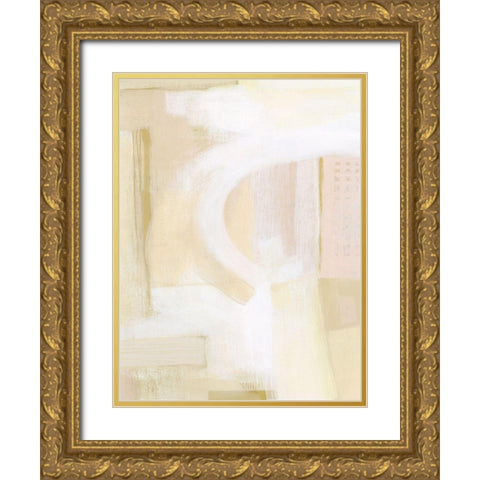 Urban Peach II Gold Ornate Wood Framed Art Print with Double Matting by Popp, Grace