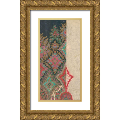 Vintage Design Sketch VI Gold Ornate Wood Framed Art Print with Double Matting by Baxter Mill Archive