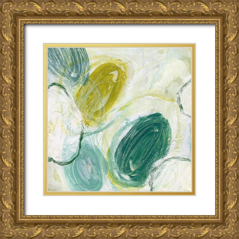 Revolved Diodes I Gold Ornate Wood Framed Art Print with Double Matting by Vess, June Erica