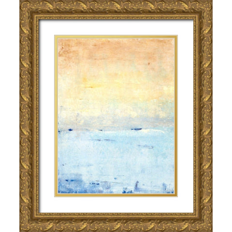 Inlet at Sunrise II Gold Ornate Wood Framed Art Print with Double Matting by OToole, Tim