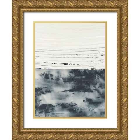 Sillicates IV Gold Ornate Wood Framed Art Print with Double Matting by Lam, Vanna