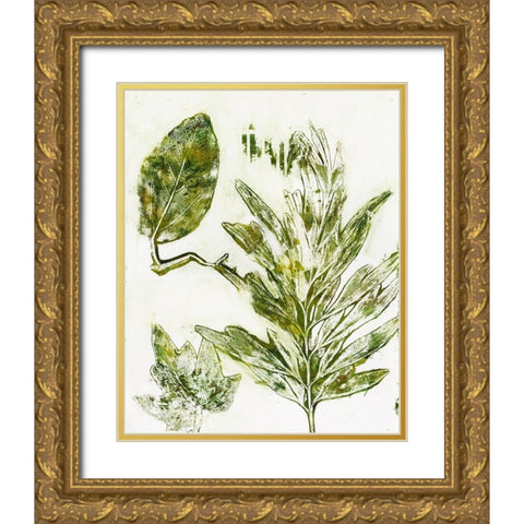 Presence of Nature IX Gold Ornate Wood Framed Art Print with Double Matting by Bramma, Lila