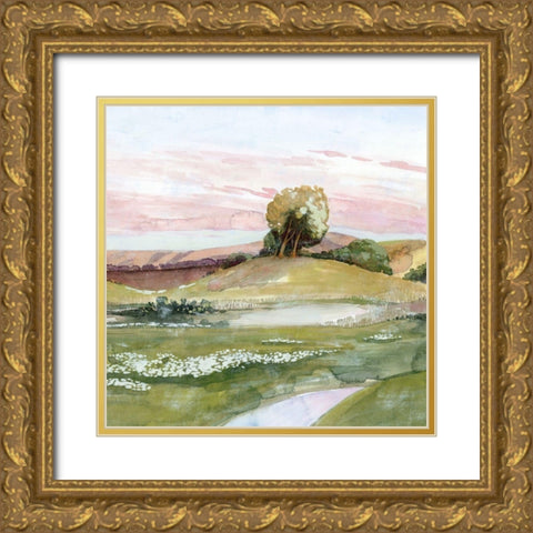 Eastern Light II Gold Ornate Wood Framed Art Print with Double Matting by Popp, Grace