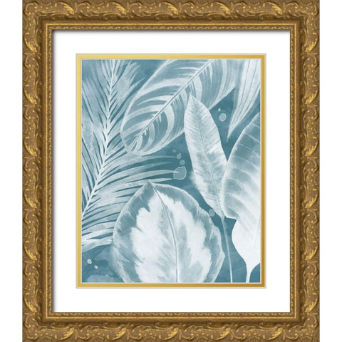 House Plant Jungle I Gold Ornate Wood Framed Art Print with Double Matting by Popp, Grace
