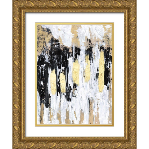 Gilded Compendium Gold Ornate Wood Framed Art Print with Double Matting by Stramel, Renee W.