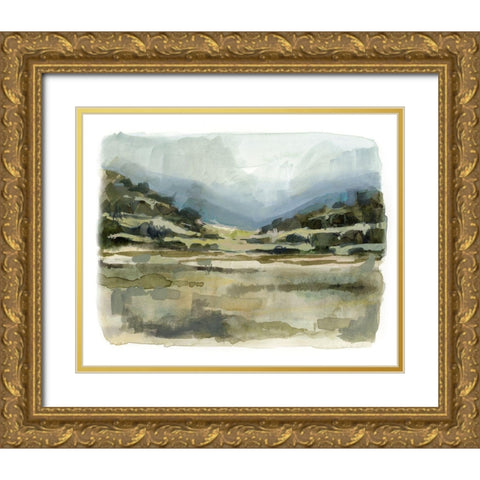 Sugar Valley I Gold Ornate Wood Framed Art Print with Double Matting by Barnes, Victoria