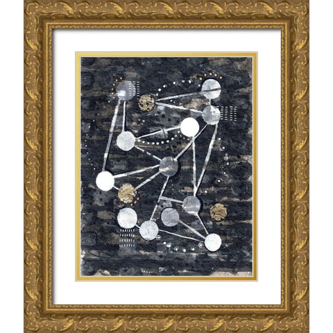 Phases Gold Ornate Wood Framed Art Print with Double Matting by Arbel, Lori
