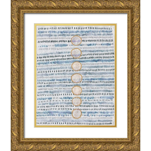 Aligned Gold Ornate Wood Framed Art Print with Double Matting by Arbel, Lori