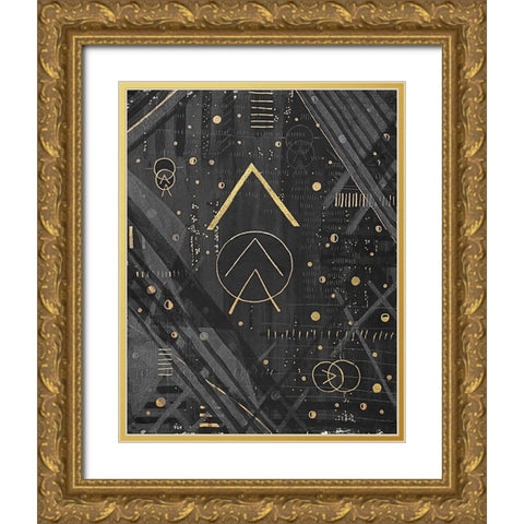 Direction Gold Ornate Wood Framed Art Print with Double Matting by Arbel, Lori