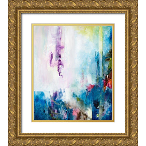 Silent Dreams I Gold Ornate Wood Framed Art Print with Double Matting by Combs, Joyce