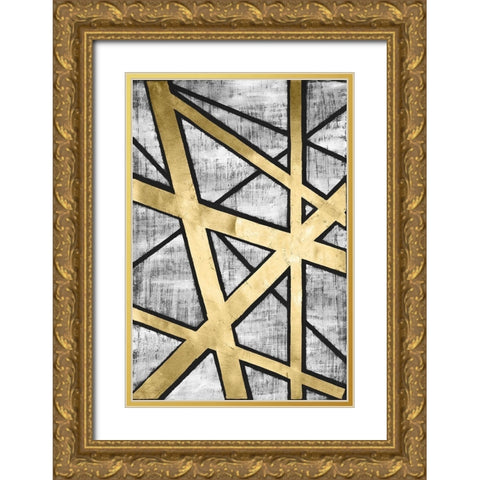 Rafters I Gold Ornate Wood Framed Art Print with Double Matting by Lam, Vanna