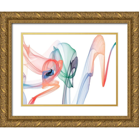 Dynamic Movement VI Gold Ornate Wood Framed Art Print with Double Matting by Orlov, Irena