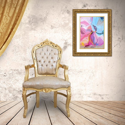 Colorful Lollipops I Gold Ornate Wood Framed Art Print with Double Matting by Orlov, Irena