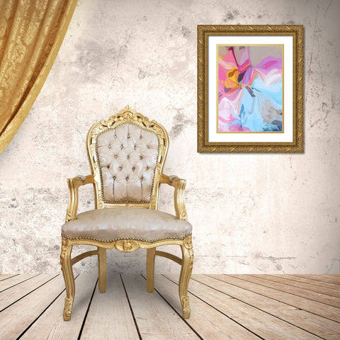 Colorful Lollipops II Gold Ornate Wood Framed Art Print with Double Matting by Orlov, Irena