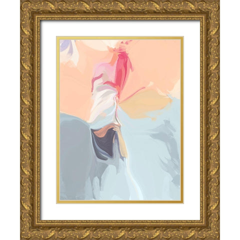 Deep Note II Gold Ornate Wood Framed Art Print with Double Matting by Orlov, Irena