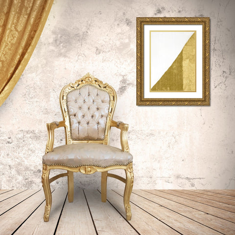 Gilded Echelon II Gold Ornate Wood Framed Art Print with Double Matting by Stramel, Renee W.