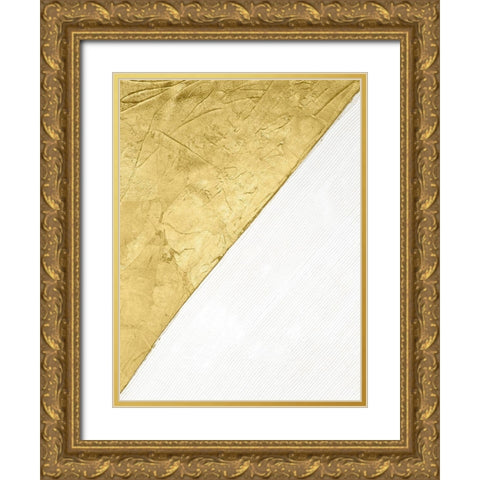 Gilded Echelon III Gold Ornate Wood Framed Art Print with Double Matting by Stramel, Renee W.