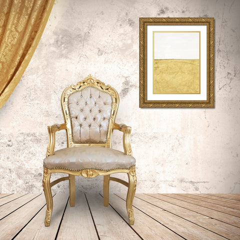 Gilded Echelon IV Gold Ornate Wood Framed Art Print with Double Matting by Stramel, Renee W.
