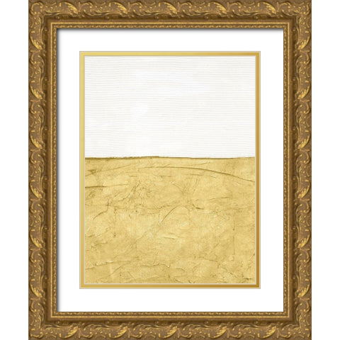 Gilded Echelon IV Gold Ornate Wood Framed Art Print with Double Matting by Stramel, Renee W.