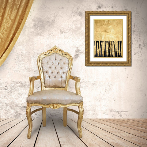 Auric II Gold Ornate Wood Framed Art Print with Double Matting by Stramel, Renee W.