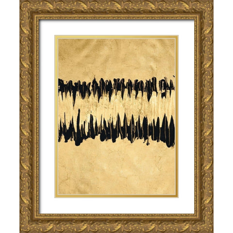 Auric IV Gold Ornate Wood Framed Art Print with Double Matting by Stramel, Renee W.