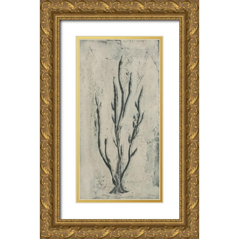 Sea Bevy I Gold Ornate Wood Framed Art Print with Double Matting by Stramel, Renee W.