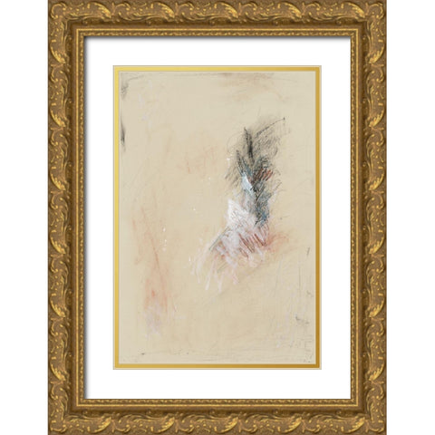 Transient Murmur II Gold Ornate Wood Framed Art Print with Double Matting by Stramel, Renee W.