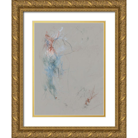 Intrinsic Meaning II Gold Ornate Wood Framed Art Print with Double Matting by Stramel, Renee W.