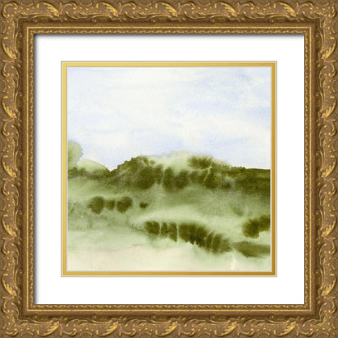 Summer Dreamscape II Gold Ornate Wood Framed Art Print with Double Matting by Caroline, Emma