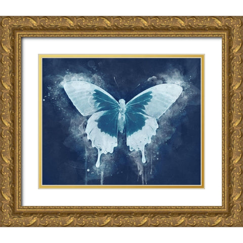 Natures Angel I Gold Ornate Wood Framed Art Print with Double Matting by Robertson, Leda