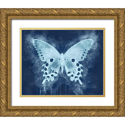 Natures Angel II Gold Ornate Wood Framed Art Print with Double Matting by Robertson, Leda