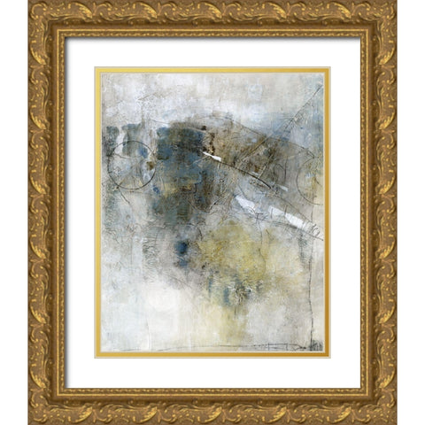 A View From Above II Gold Ornate Wood Framed Art Print with Double Matting by OToole, Tim