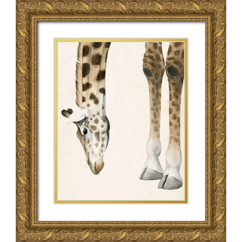 At Your Feet II Gold Ornate Wood Framed Art Print with Double Matting by Popp, Grace