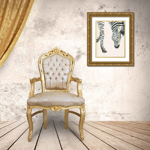 At Your Feet III Gold Ornate Wood Framed Art Print with Double Matting by Popp, Grace