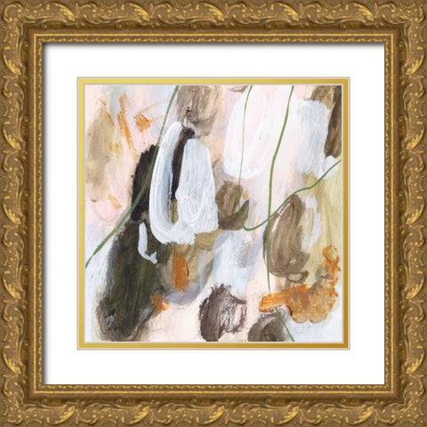 Isolated Forest II Gold Ornate Wood Framed Art Print with Double Matting by Wang, Melissa