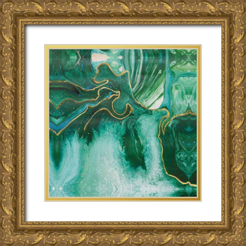 Embellished Amazonian II Gold Ornate Wood Framed Art Print with Double Matting by Ludwig, Alicia